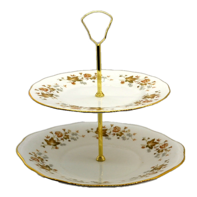 colclough bone china cake stand avon pattern 8656