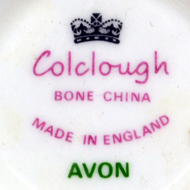 Avon colclough 8656 pattern china mark