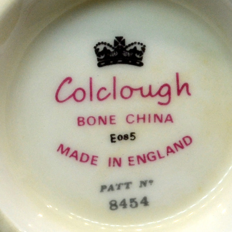 Colclough Braganza 8454 Bone China mark