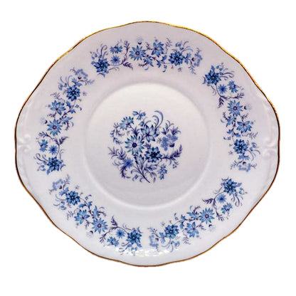 Colclough Braganza China 9.5-inch Cake Plate 8454 Ridgway Period