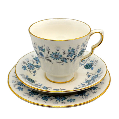 Colclough Braganza 8454 Bone China Teacup shape D Trio