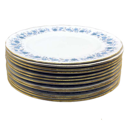 vintage colclough braganza dinner plates