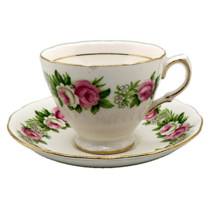 Colclough Enchantment China Teacup and Saucer 7132