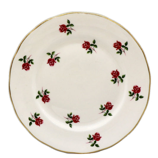 Colclough Fragrance Bone China Round Side Plate Pink Rose 7433