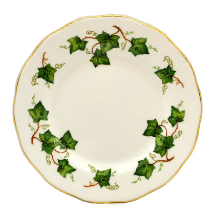 Colclough Royal Albert 1991 Ivy Leaf bone china round side plate