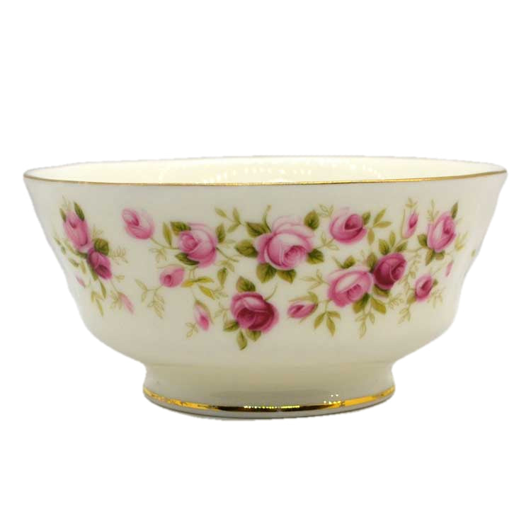 Rare Colclough pink rose pattern late sugar bowl