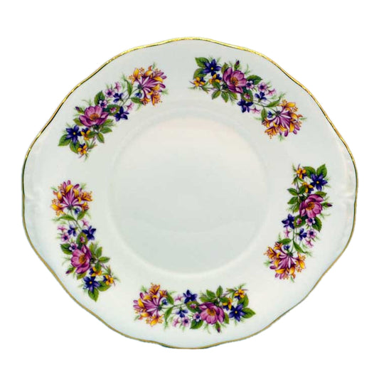 colclough wayside cake serving plate