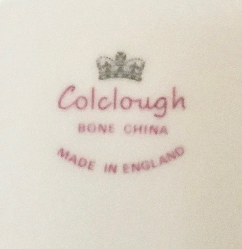 late colclough bone china factory mark