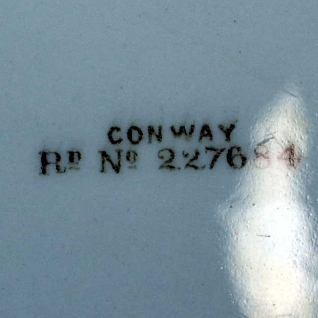 conway china marks and rd number 1894