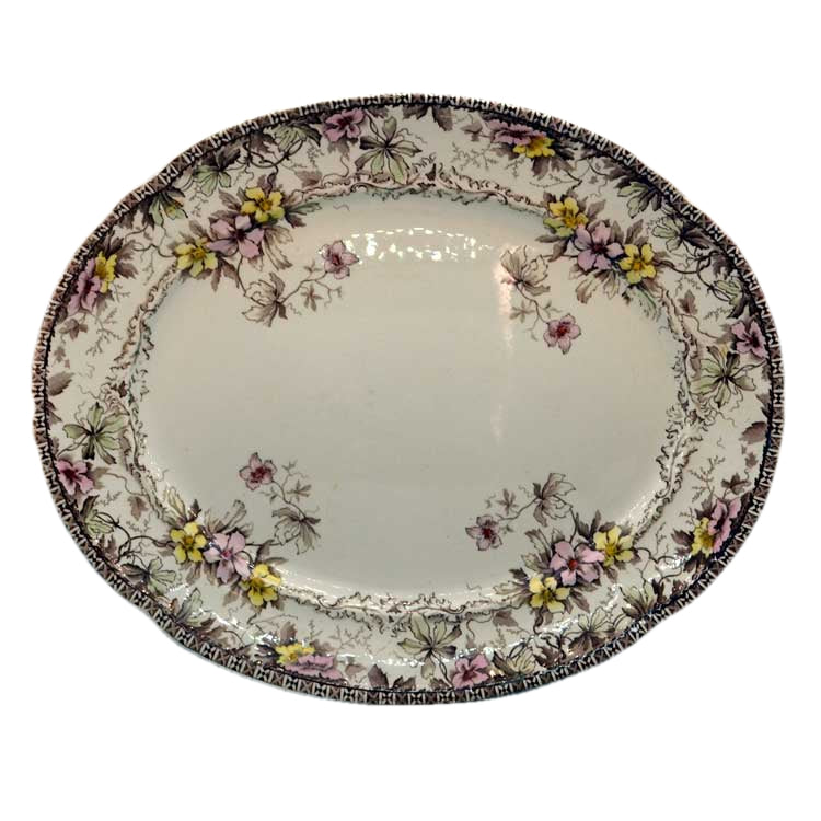 antique conway oval 15inch platter