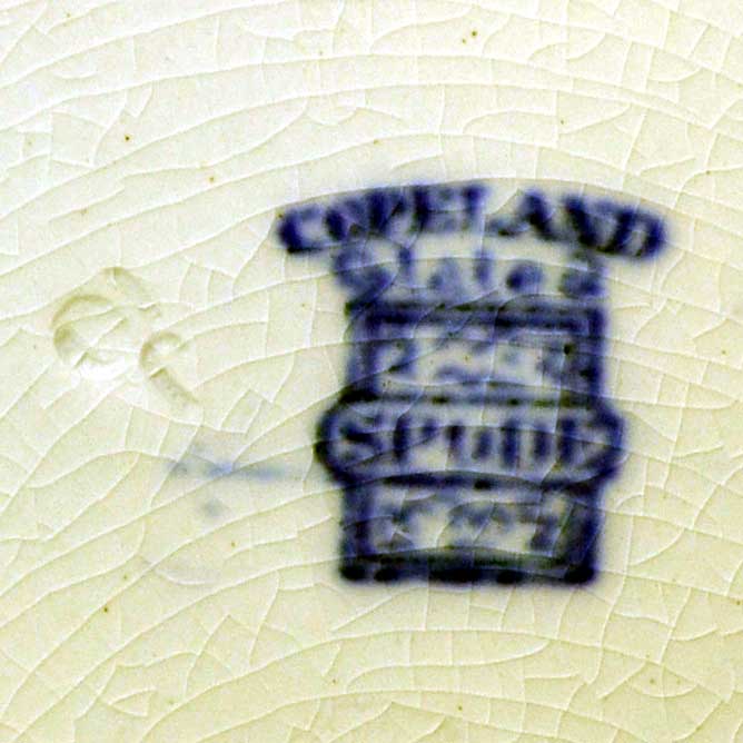 J10 copeland spode china stamp