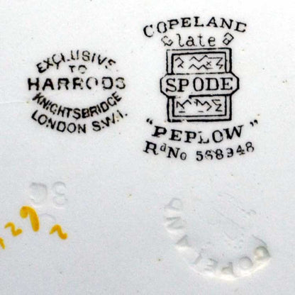 Copeland Spode Peplow dessert plates