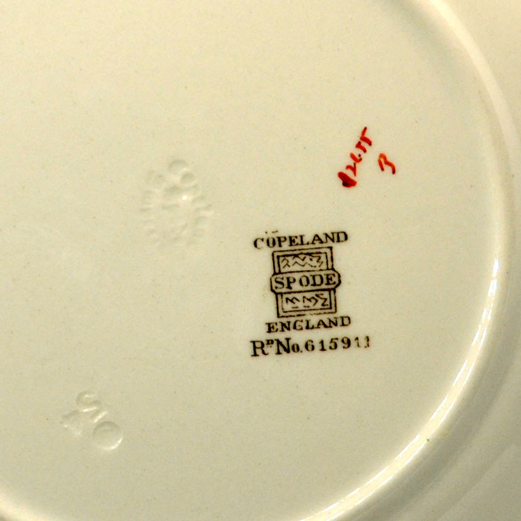 Copeland Spode Eden Rd 615911 China factory mark