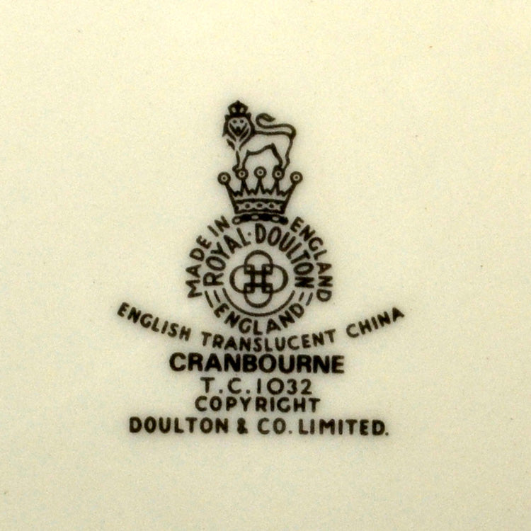 Royal Doulton TC 1032 china marks