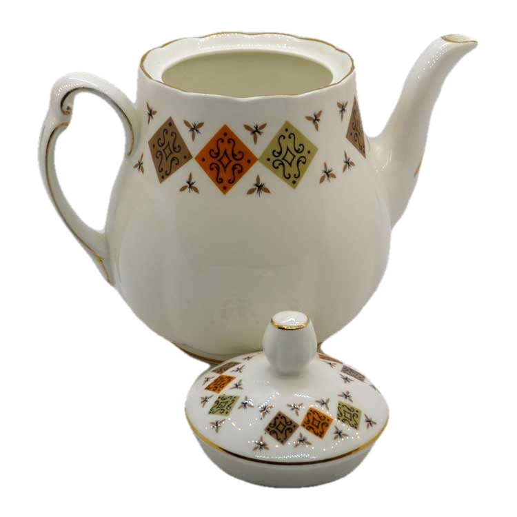vintage colclough crispin teapot