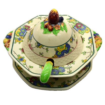 Royal Doulton China Cromer D4744 Saucer Tureen Set