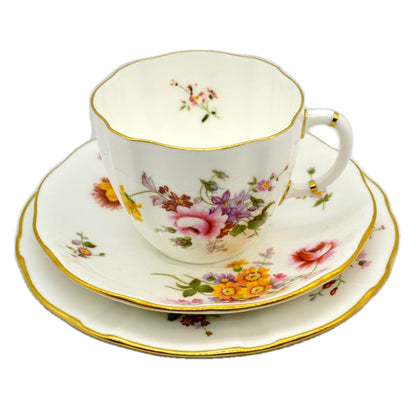 Royal Crown Derby Posies Teacup Trios