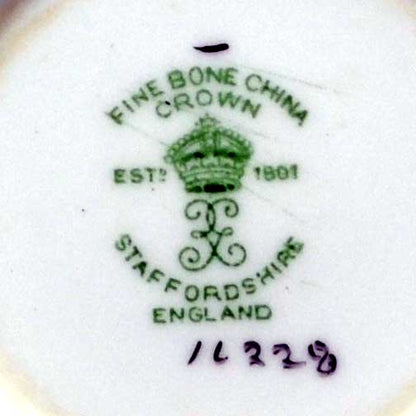 crown stafford china marks