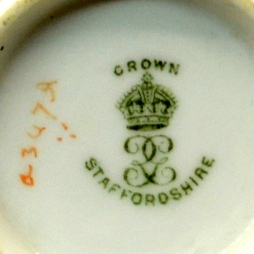 Crown Staffordshire china mark c1910