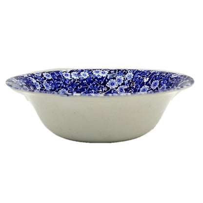 Crownford China Calico Blue and White China Bowl