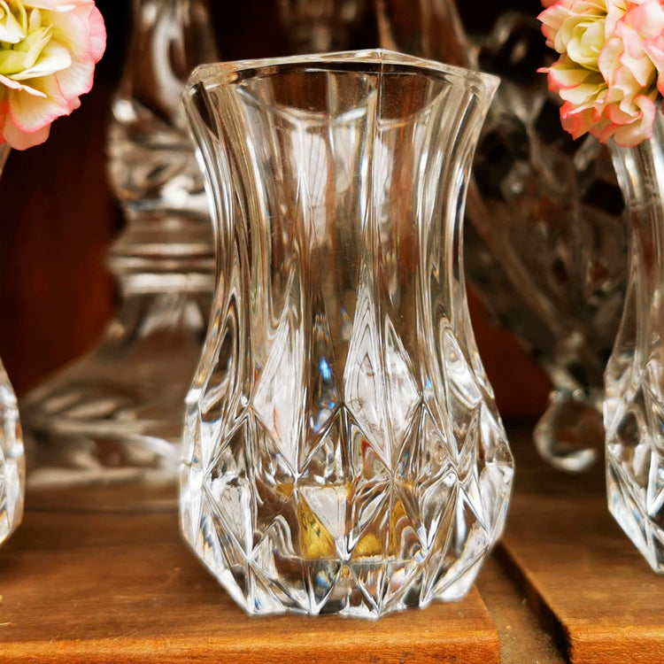 French Cristal D'Arquas Bud Vase