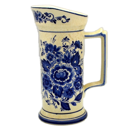 Royal Japan Delfts Blauw Handwerk Blue and White China Pitcher Jug