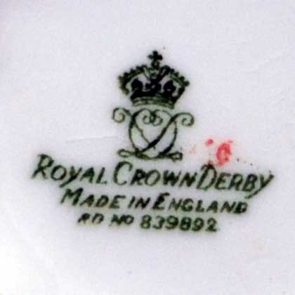 Royal Crown Derby Posies China Sugar Bowl 1940-1945
