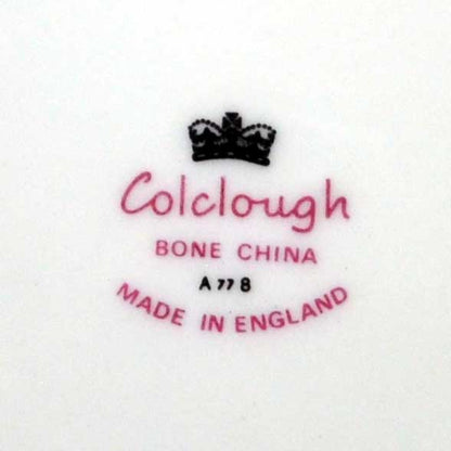 colclough bone china mark on dessert plates