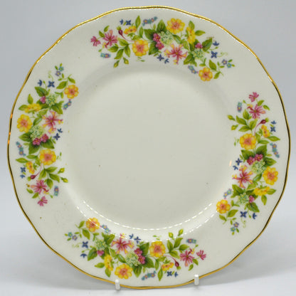 colclough hedgerow dessert plates 