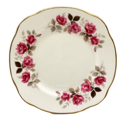 Duchess China 310 Silver Rose Side Plate