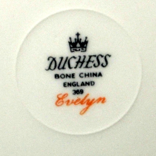 Duchess China 369 Evelyn marks