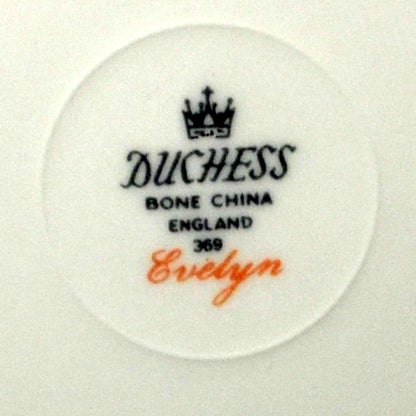 Duchess China 369 Evelyn marks