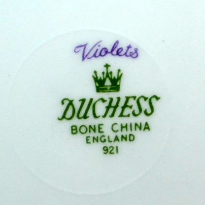 Duchess China 921 Violets Side Plate