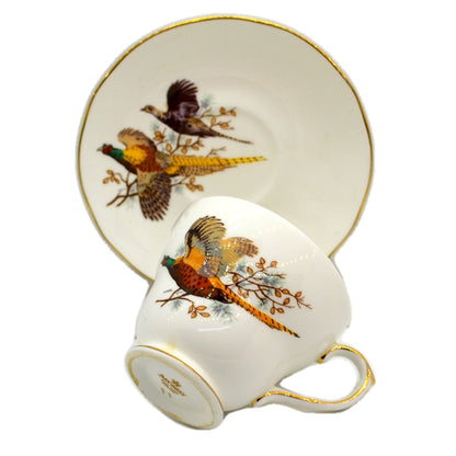 Duchess China Pheasant Pattern Teacup and Saucer