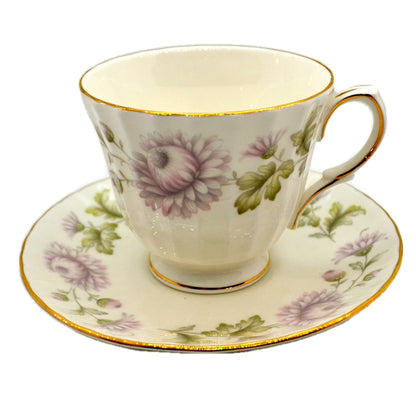 Duchess China 431 Zephyr Pattern Teacup & Saucer