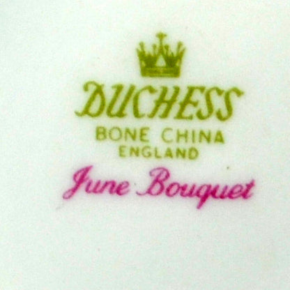 Duchess China June Bouquet 981 Pattern Milk Jug