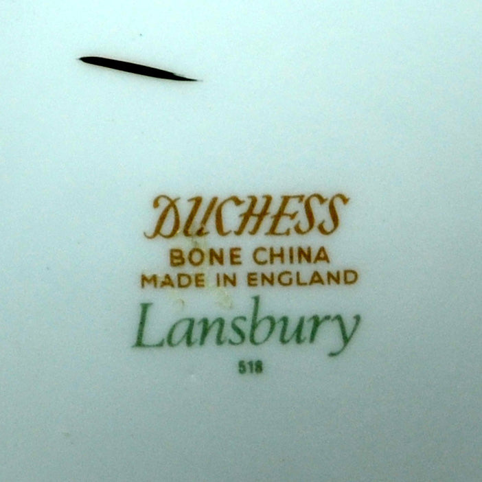 Duchess China 518 Lansbury Pattern marks