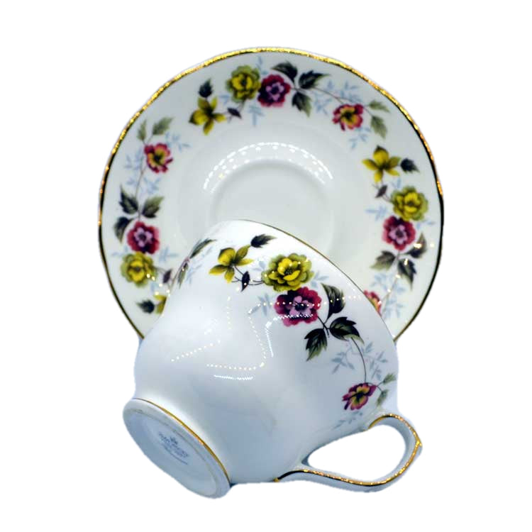 Large breakfast cup and saucer duchess romance