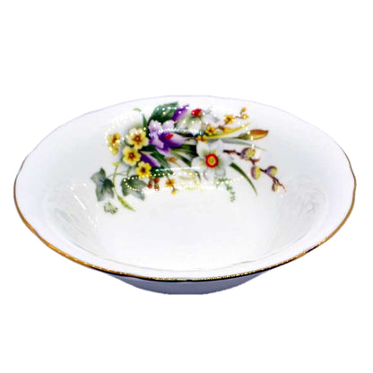 vintage floral china duchess spring bowls