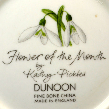 Snowdrop Dunoon Kathy Pickles China Mug