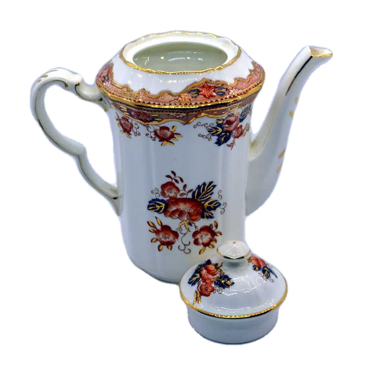 paladin imari floral china teapot