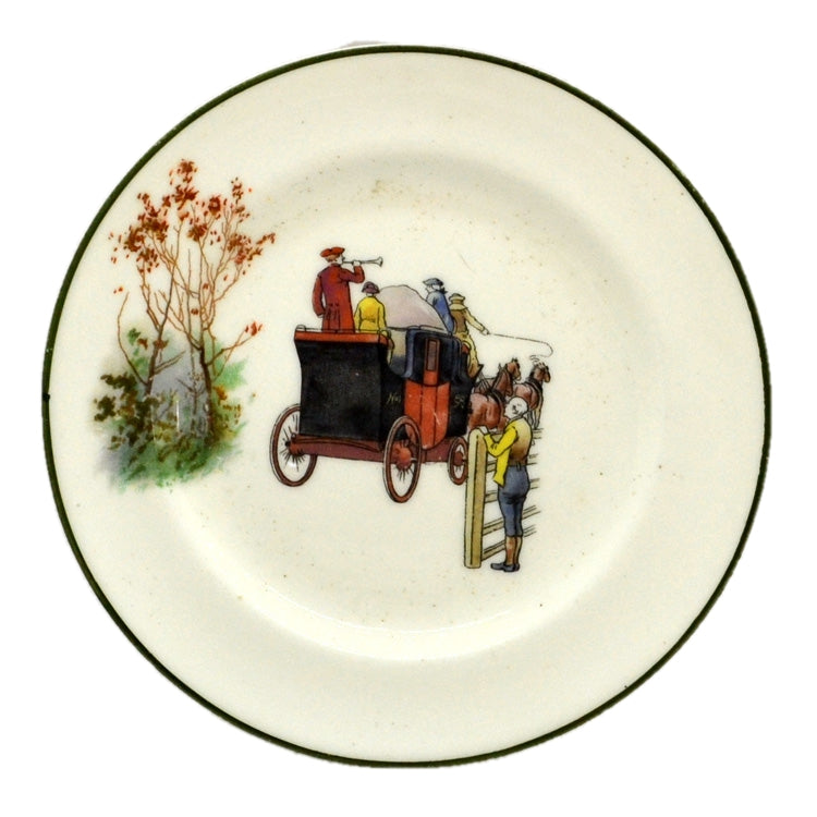 Royal Doulton Coaching Days E3804 side plate 1928