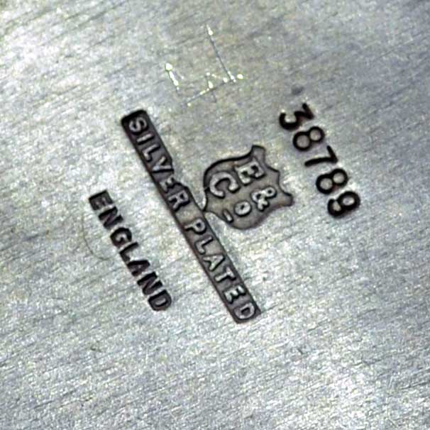 E&Co silver plate marks