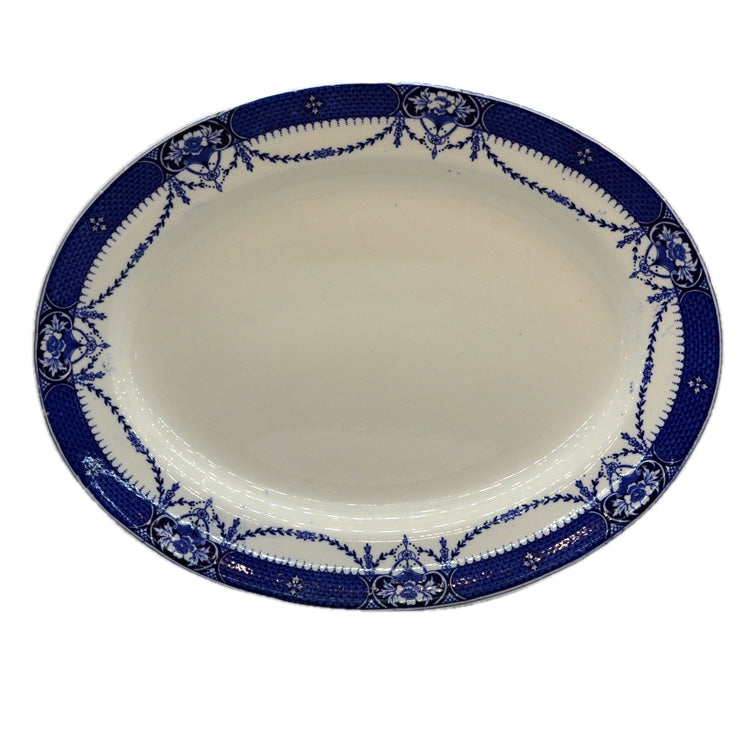 Empire Porcelian Company Blue and White China Meat Platter