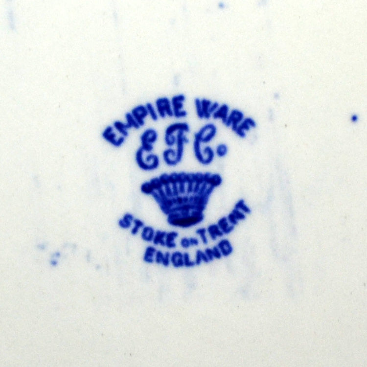 Empire Porcelian Company Blue and White China mark