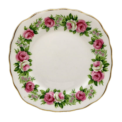 Colclough Enchantment China 7132 Square Ridgway Period Side Plates