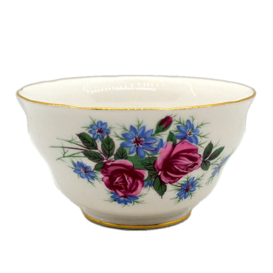 Crown Royal Floral China Sugar Bowl 1955-1964