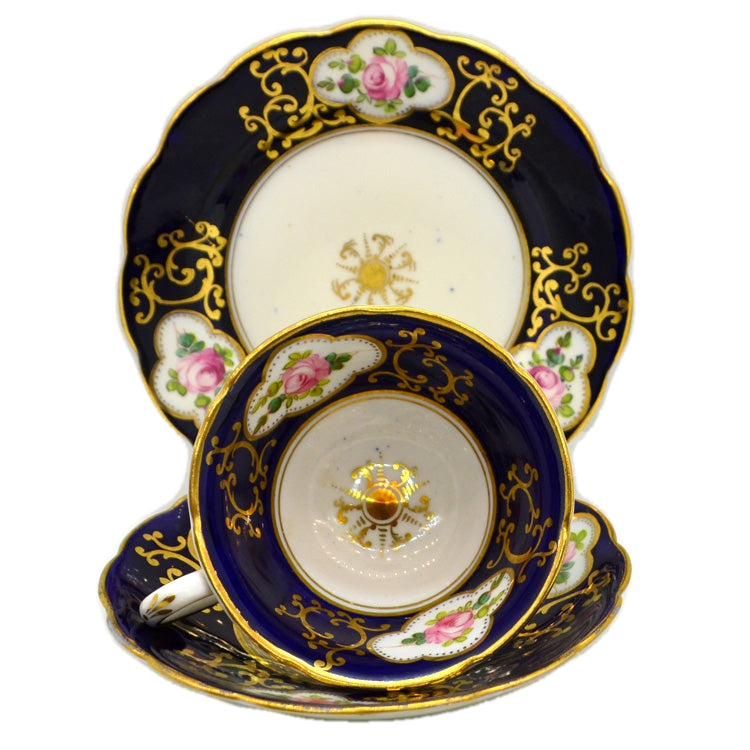 Fine Antique Bone China Tea Cup Saucer & Side Plate c1860-1900 ...