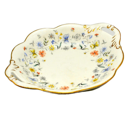 Coalport China English Garden Porcelain Dish