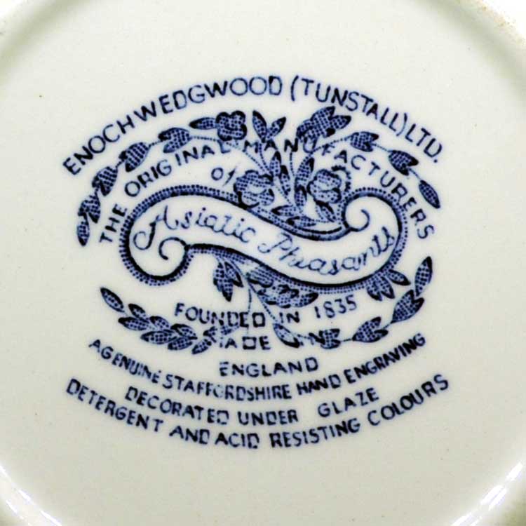enoch wedgwood and co factory stamps